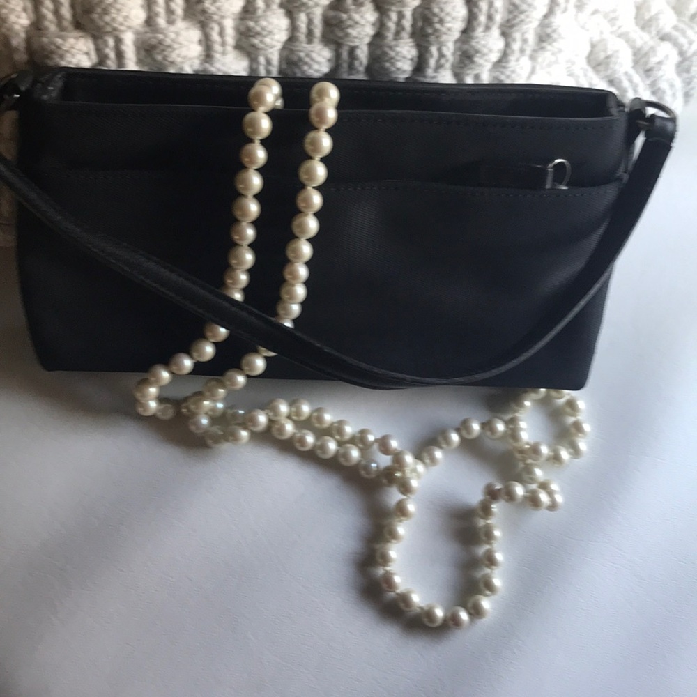 Coach black cloche